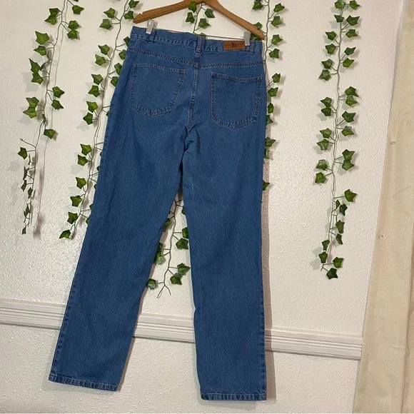 John Blair Jeans Adult 34 Blue Straight Leg Mens Casual 34x32 Cotton - Picture 16 of 16